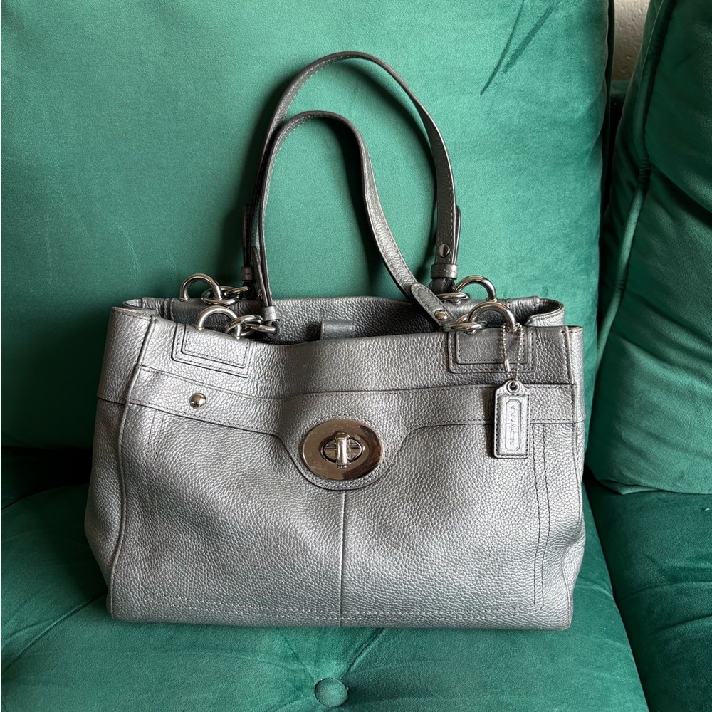 Coach Penelope Turnlock Shoulder Bag